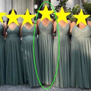 Jenny Yoo Brielle Tulle (No Applique) - Sz 14 Eucalyptus